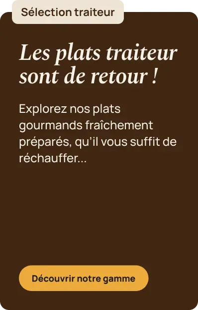 Notre sélection traiteur